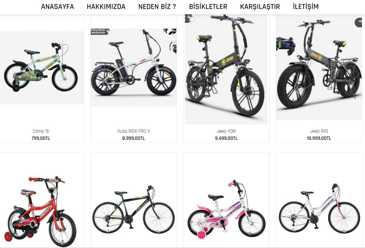 Carrefourdaki Corvette Santana, Simba ve Daisy model bisikletler, BİMdeki Jeep RX5, YDIII ve Kuba RSIII ProX ile Camp 16 model bisikletler ve EVKURdaki Ümit 2657 Albatros model bisiklet azfarkla.com'da <a href="/CarrefourSA/">CarrefourSA</a> <a href="/EvkurOnline/">Evkur</a> #bim #Carrefoursa #evkur #azfarkla #ebike