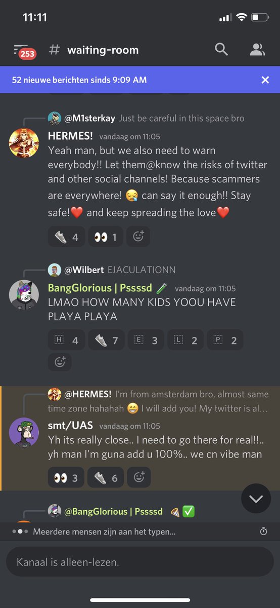 Even in my short time you can meet new people!!🧪❤️
🧪<a href="/ThePossessedNFT/">pssssd</a> Family 😍
See all of you guys in 17hours again!!⚗️🧪
<a href="/m1sterkay/">M1sterkay</a> &amp; <a href="/Seaonmt/">SMT</a> for chillin!! 
🙏🏿🧪