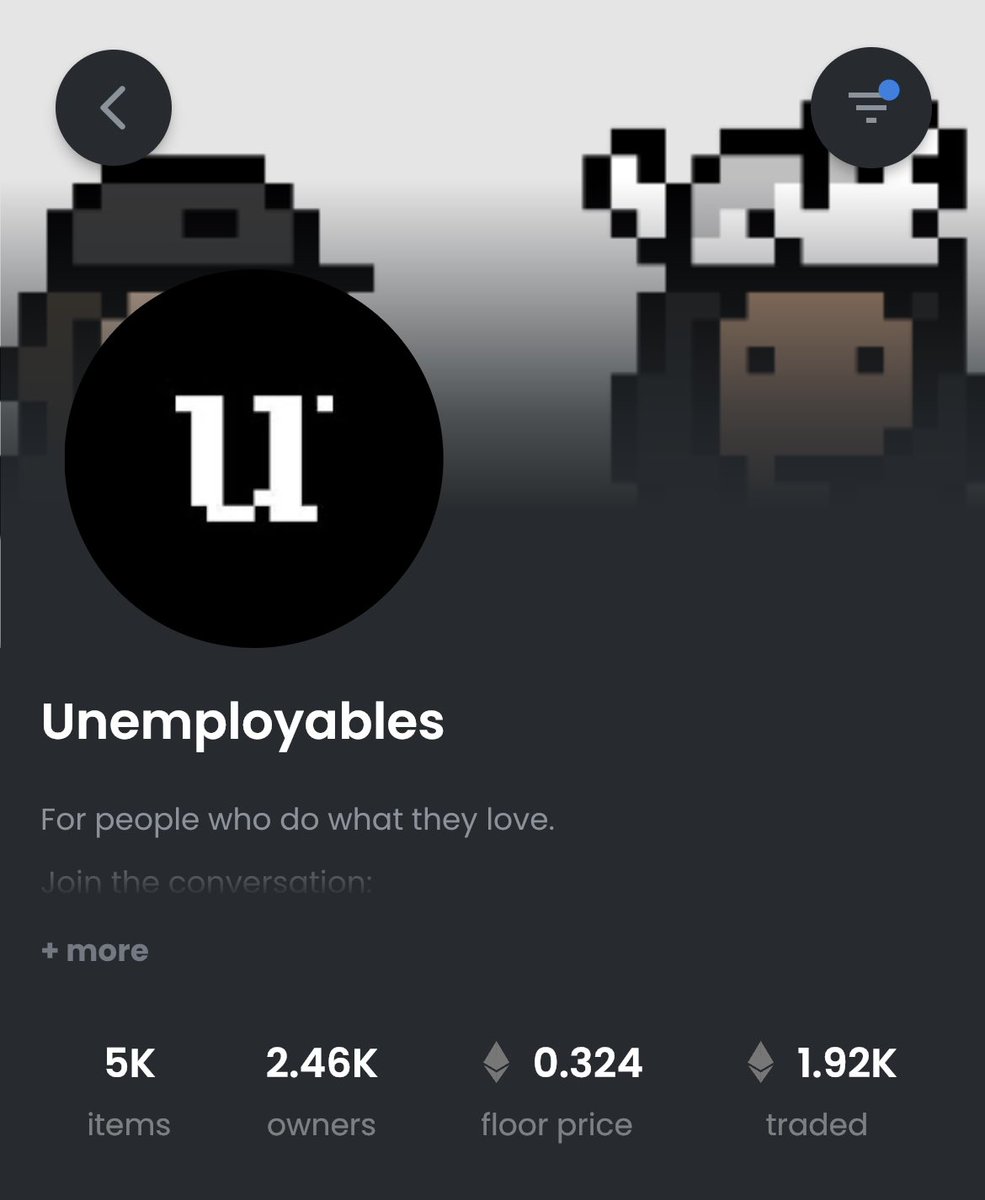 ProjectKusari's tweet photo. 🐺Alpha Call

*Unemployables*

💸Floor Price Atm: 0.324 Eth

🚀Target Price: 0.8-1 Eth

⏱Time Range: 3 weeks https://t.co/7GxF4ZJgAl