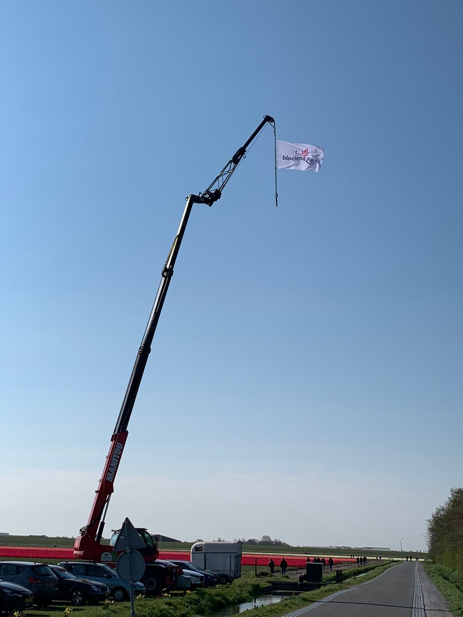 Start Bloembollenwandeling 7,5 km en 20 km. 
#mooiweer #omgeving <a href="/Bloeiend_Zijpe/">BloeiendZijpe</a> #startpunt #wandelen #bloembollen