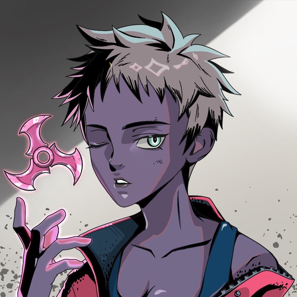 When I saw <a href="/ESION_Club/">ESION</a> I can immediately tell that this is the next dope project. Dope vibes everywhere just like Azuki, so I made a fan art based on my Azuki hope one day we can see some exciting collaborations. What do you say <a href="/AzukiOfficial/">Azuki</a> 
<a href="/mommyson_eth/">mommyson 마미손</a> <a href="/MizuriAU/">Mizuri</a> #ESION