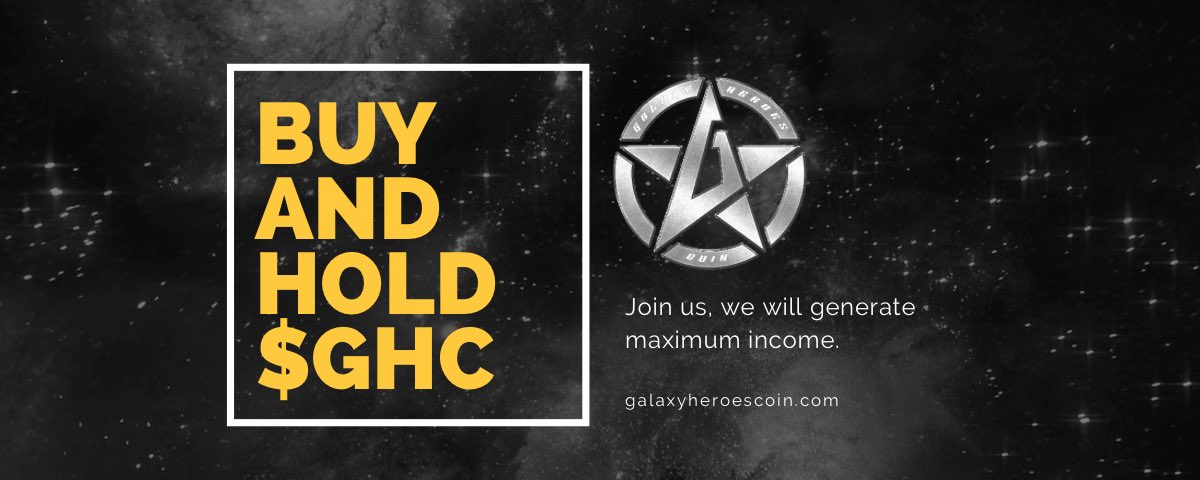 CryptoGuru100X's tweet photo. #Binance will list $GHC and by that time many #GalaxyHeroes will be chilling in the moon. 

#GHC will make us millionaire in 2022 🚀🚀🚀.

@GalaxyHeroesGHC 

#GHCArmy #Metaverse #BNB #NFT #altcoin #CronosChain https://t.co/Sox7EMqSNa