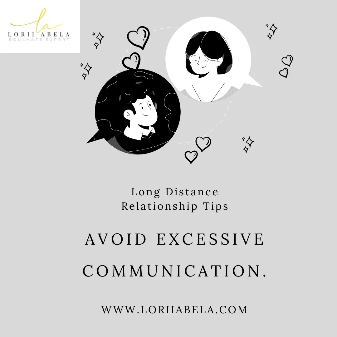 MatchmakerLorii's tweet image. You two don’t really have to communicate 12 hours a day to keep the relationship going. Soon you would get tired of “loving.”

#LDR #matchmakertips