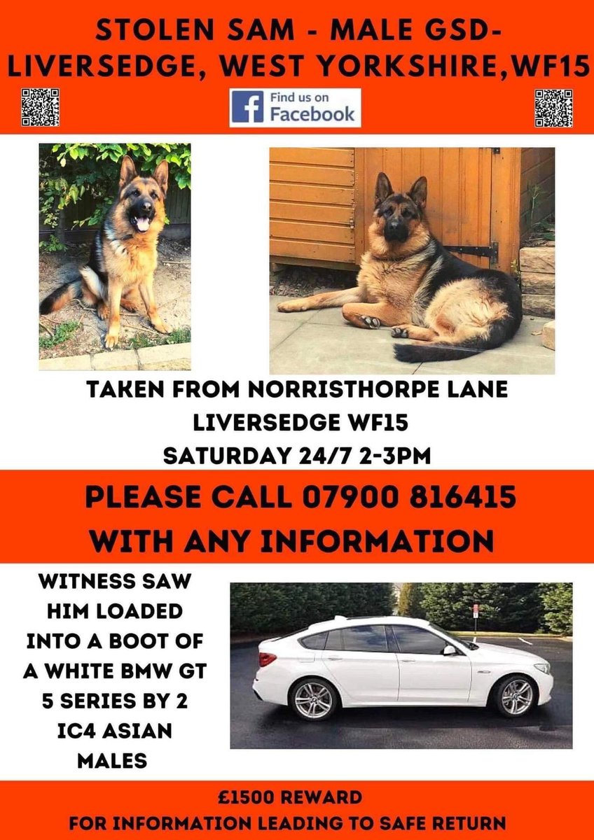 Still looking for you Sam haven't given up.COPIED⬇️
are you ready to talk yet coz we can promise you we don't care who you are name the place/time we will be there you get what you want and we get what we want it's as simple as that

facebook.com/groups/1186076…
#Liversedge #WF15