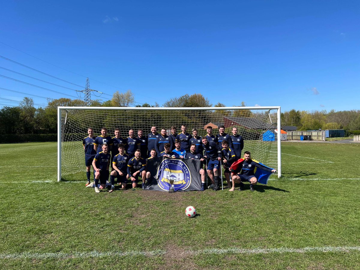 Div 2 Cup Champions 🏆 

FT Score: 1-1 (4-3 on pens) 

We weathered the storm in the first half and went in 1-0 down, but came out in the second and levelled it up. 

Very cagey game against a good side who took us all the way! 

⚽️🚀 <a href="/hopper_nufc/">Pudgy Penguins | Rewards is Live!</a> 

#UpTheHooooose ⛪️