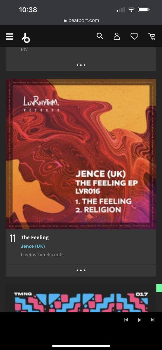 latest release of mine and shot up to 11 in the minimal/deep tech charts. 

would love to see this go top 10 
any support appreciated. 

<a href="/LuvRhythmRecord/">LuvRhythm Records</a> 

beatport.com/release/the-fe…
