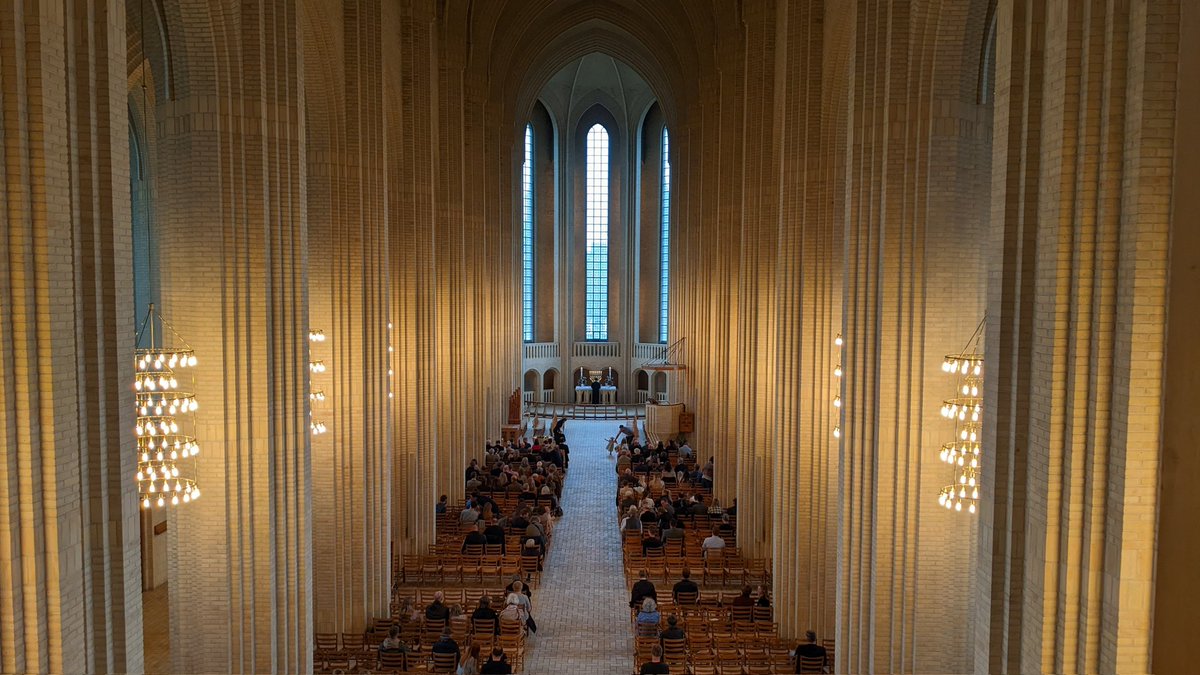 #arkitektur og #kor hvilken skøn måde at starte en søndag på!