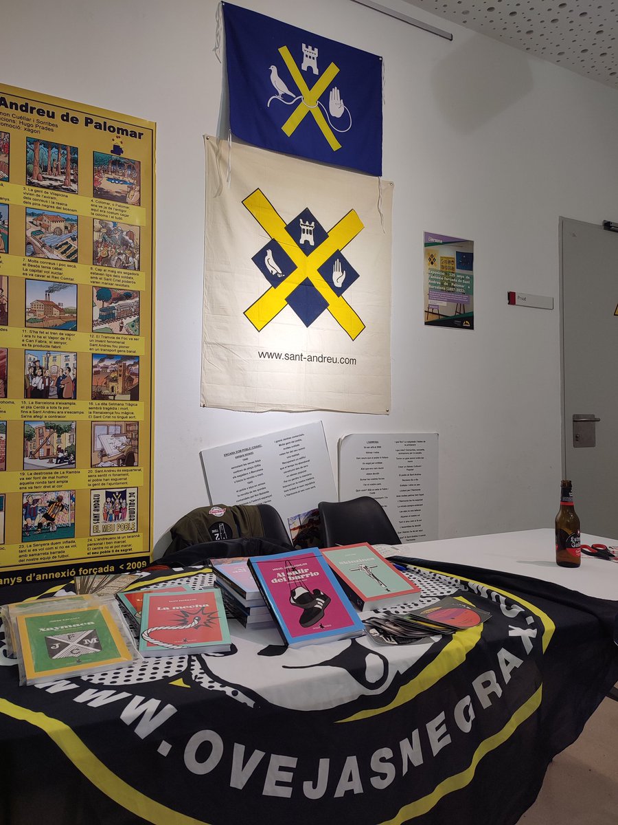 Mil gracias a @TxDancingAnimal de <a href="/PolvosTalcoZine/">Polvos de Talco Fanzine</a> por el recibimiento ayer en el festival Grapa y tinta así da gusto joer!!!!
Y mil gracias a todas las personas que pasasteis a saludar, deseando volver a Barcelona yaaaa!!!