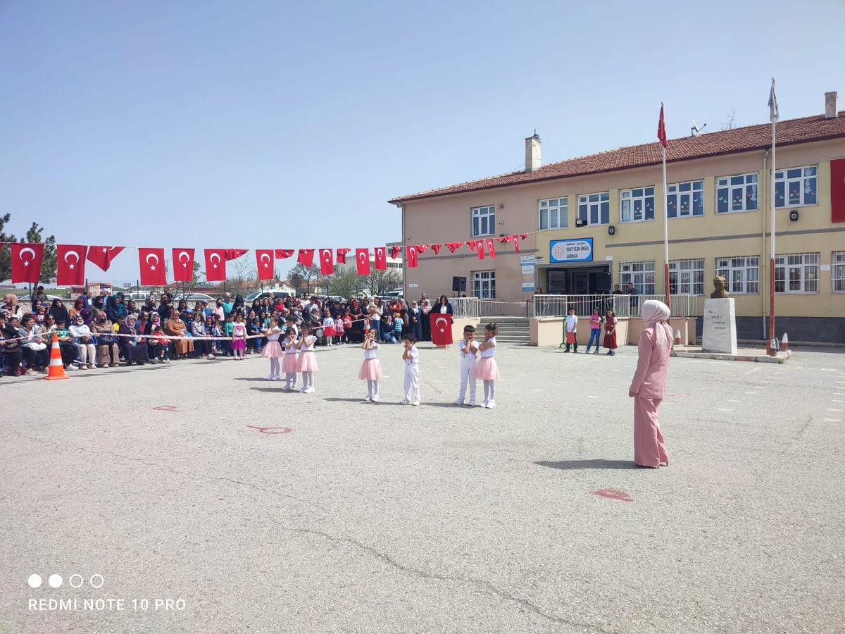 BalSehit's tweet photo. Okulumuzda 23 Nisan Ulusal Egemenlik ve Çocuk Bayramını ilçe halkının ve protokolün eksiksiz katılımıyla neşeyle, coşkuyla be büyük bir Sevinçle kutladık. Nice 23 Nisanlara inşallah. @baliseyhkay @baliseyhmem @kirikkalemem @TC_kkalevalilik @tcmeb https://t.co/kU42fFrSWn