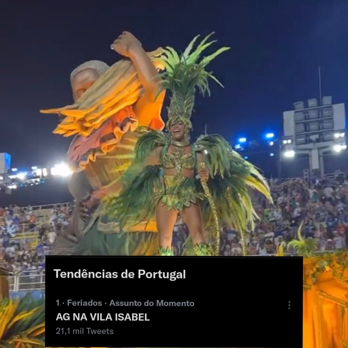 anygabriellypt's tweet photo. É A MAIOR DE TODAS!

Com + de 21 mil tweets, a tag AG NA VILA ISABEL encontra-se em primeiro nas trendes em Portugal. É o nosso orgulho. 🤍🇵🇹 https://t.co/VsQXqfyxdD