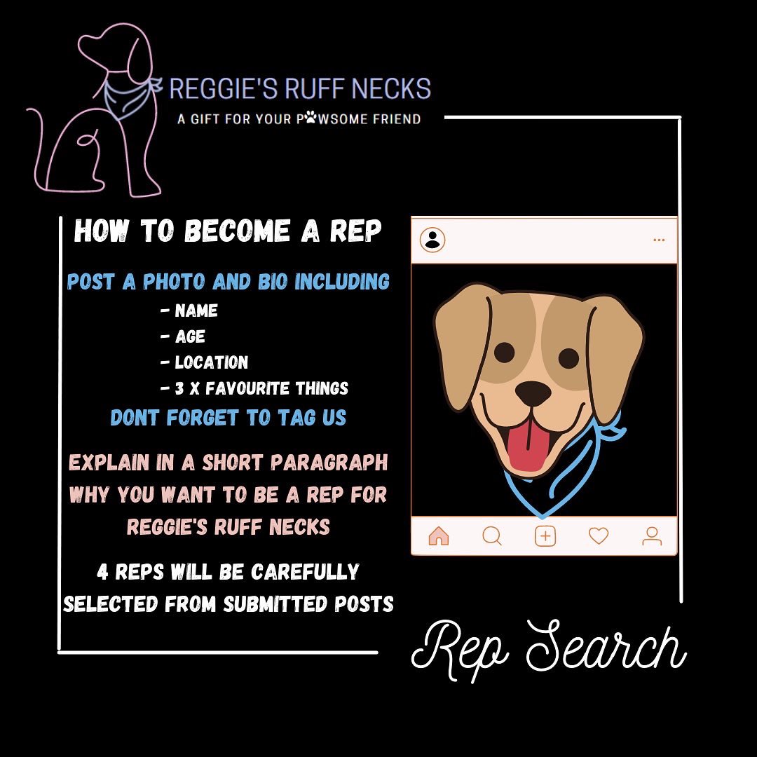 RegRuffNecks's tweet photo. ★·.·´¯`·.·★ Rep Search ★·.·´¯`·.·★
Do you want to be a brand rep? 
Scroll through the images for more information
𝗖𝗹𝗼𝘀𝗶𝗻𝗴 𝗗𝗮𝘁𝗲: 𝟯𝟬𝘁𝗵 𝗔𝗽𝗿𝗶𝗹 𝗮𝘁 𝟵𝗮𝗺
ᴜᴋ ᴀᴘᴘʟɪᴄᴀᴛɪᴏɴꜱ ᴏɴʟʏ
#LookForThePaw #ReggiesRuffNecks #RuffNeck #RepSearch #BrandRepSearch https://t.co/l6uGv72Kox
