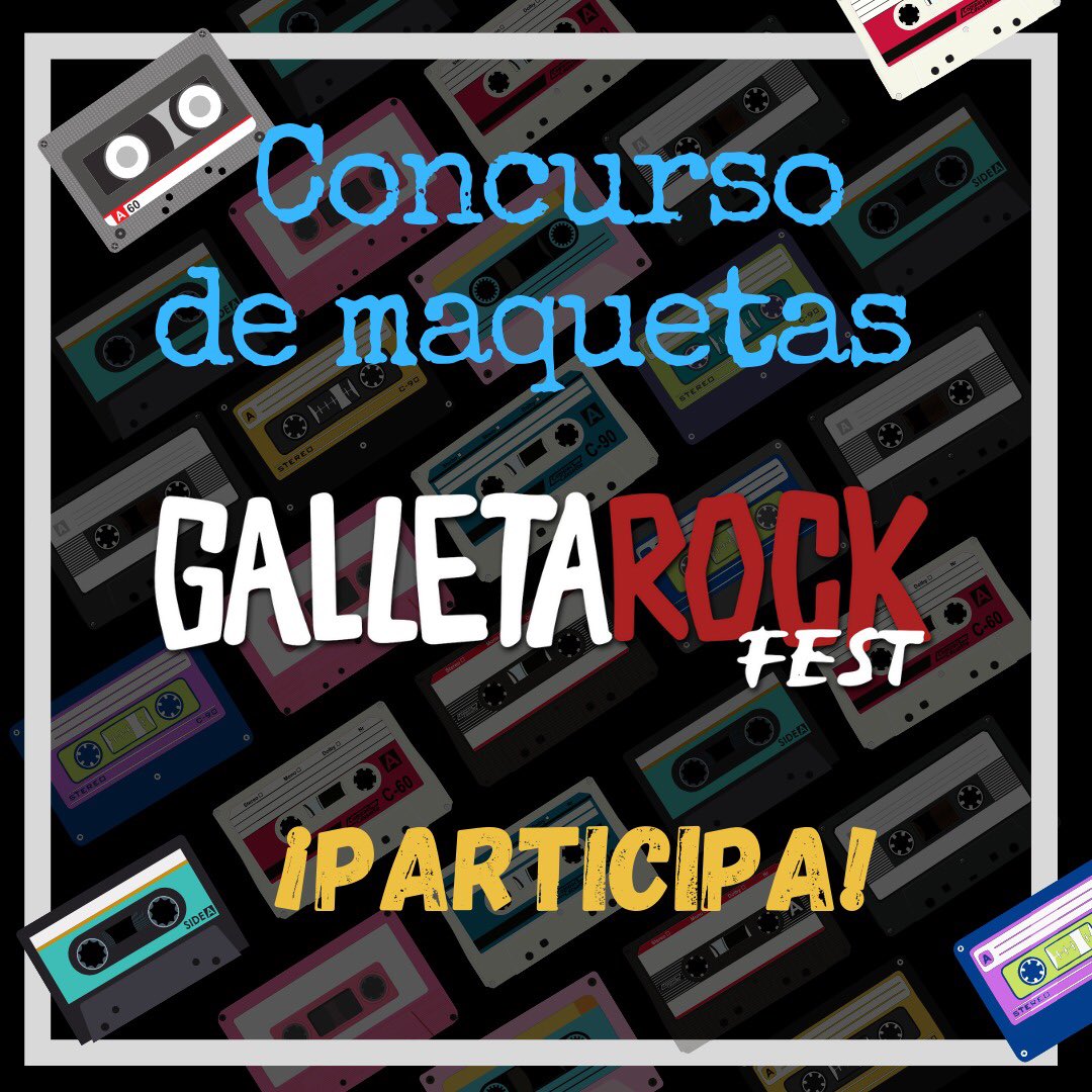 GalletaRockFest's tweet photo. 👉🏼 ¡Muchas gracias por la gran acogida que está teniendo el concurso de maquetas del #GalletaRockFest22!
Si no te has inscrito, te dejamos por aquí el formulario y las bases de participación. 
 📝 https://t.co/C4yAz6mHlE 
📌 
⚠️ El plazo termina el 11 de mayo⚠️

💿 ¡GRACIAS! 💿 https://t.co/0q5otVVycJ