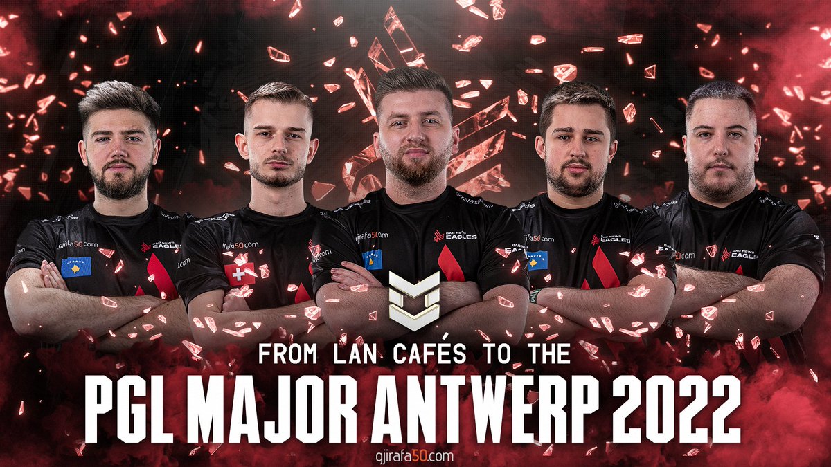 FROM LAN CAFÉS TO THE PGL MAJOR ANTWERP 2022.🇽🇰🇦🇱🦅