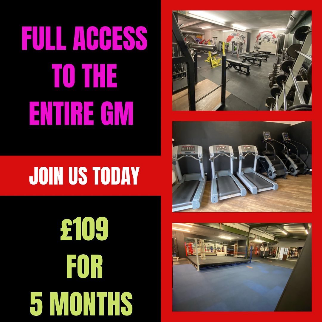 YorkysGymSW17's tweet photo. Join @YorkysGymSW17 today for only £109 for months;  thats less than £22 a month. But hurry deals like this won’t last forever

This membership will give you access to the entire gym and you’ll  get a 25-30% off all classes

We’re based in Tooting.  Come on over and check us out https://t.co/v9rBlt8CFz