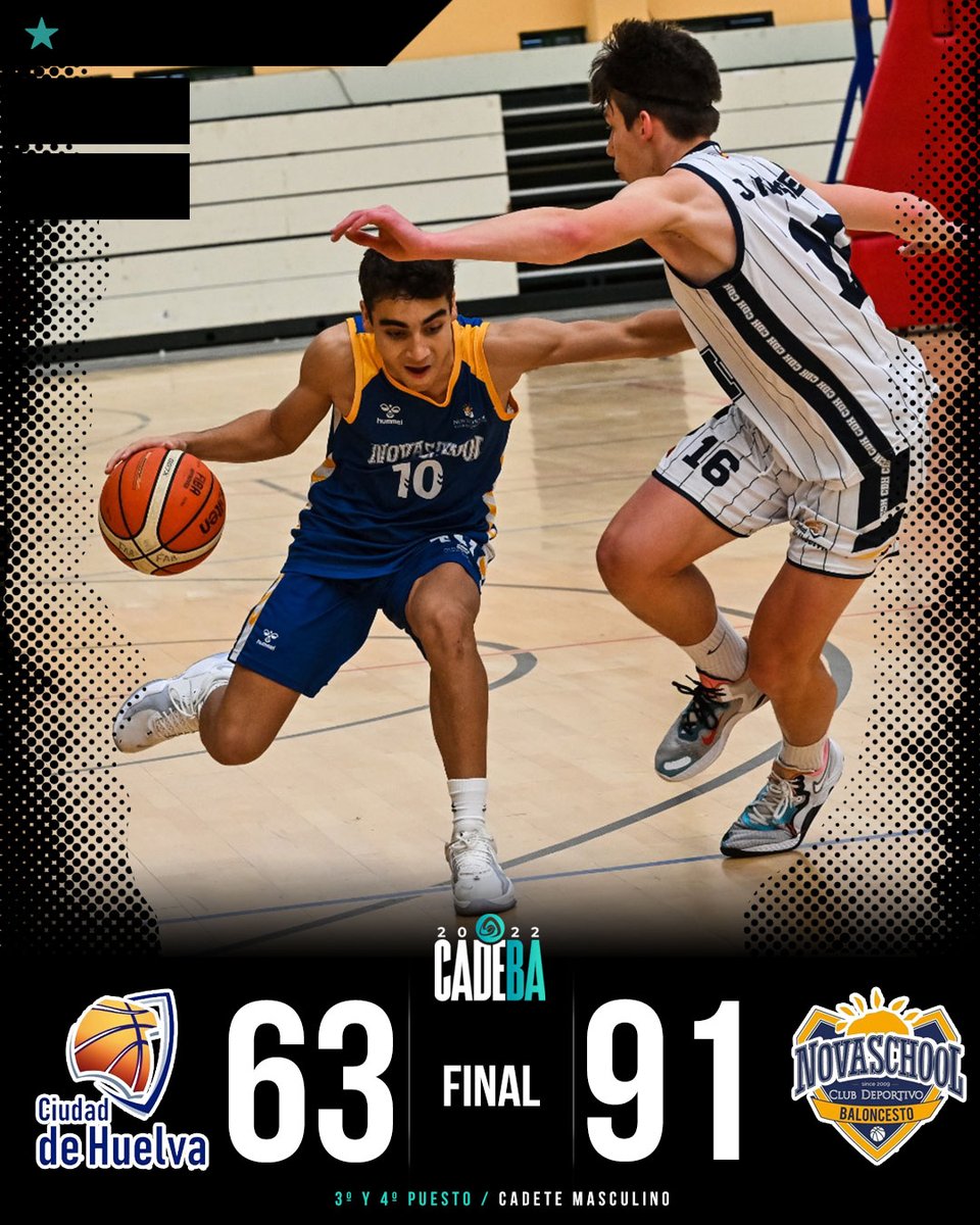 🏀🎟 ¡<a href="/CBNovaschool/">CB Novaschool</a> 𝐨𝐛𝐭𝐢𝐞𝐧𝐞 𝐞𝐥 𝐭𝐞𝐫𝐜𝐞𝐫 𝐩𝐮𝐞𝐬𝐭𝐨 𝐞𝐧 𝐞𝐥 #𝐂𝐀𝐃𝐄𝐁𝐀𝟐𝟎𝟐𝟐 𝐂𝐚𝐝𝐞𝐭𝐞 𝐌𝐚𝐬𝐜𝐮𝐥𝐢𝐧𝐨!

Síguenos en: 
📲 AficiónFAB
📺 bit.ly/3OkqXvM 
📸 bit.ly/38OQrB1 

#baloncestoandalucia