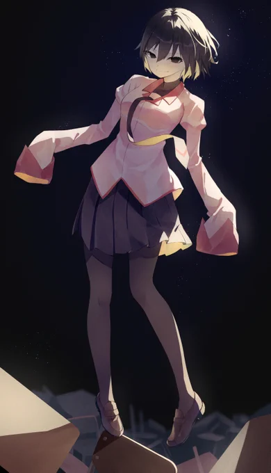 忍野扇
#終物語 #忍野扇 