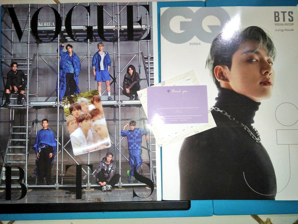 (late feedback ✌️) my sg2022 and vouge &amp; jk gq magazines arrived last week! was excited to unbox bcs it exactly arrived on my bday! rlly made my day very special 💜 thank you so much for packing it well and for the smooth transaction @stylecribmnl 💜 #stylecrib_feedbacks