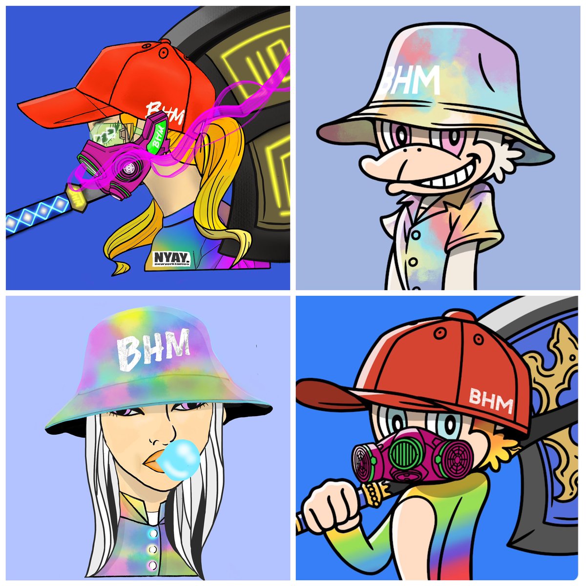 ⚡️【Giveaway】⚡️

抽選で2名様にgiveaway🎁

 #BHMfanart

✅Follow
<a href="/BigHatMonkeys/">Big Hat Monkey</a> 
<a href="/Anyo_Art_NFT/">アンヨ／ANYO</a> 
 
✅
Retweet＋❤️ 

✅
discordの私の作品に❤️(任意)
discord.com/invite/4uKPMZW…

✅
⏰～4/27 20:00（JST）

#NFT #Giveaway