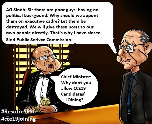 ASPHassanBaati's tweet photo. Prove us wrong if this is not the case!!!
We the meritorious youth of Sindh demand our constitutional right of joining.

#RestoreSPSC
#cce19joining https://t.co/91i3hOxReT