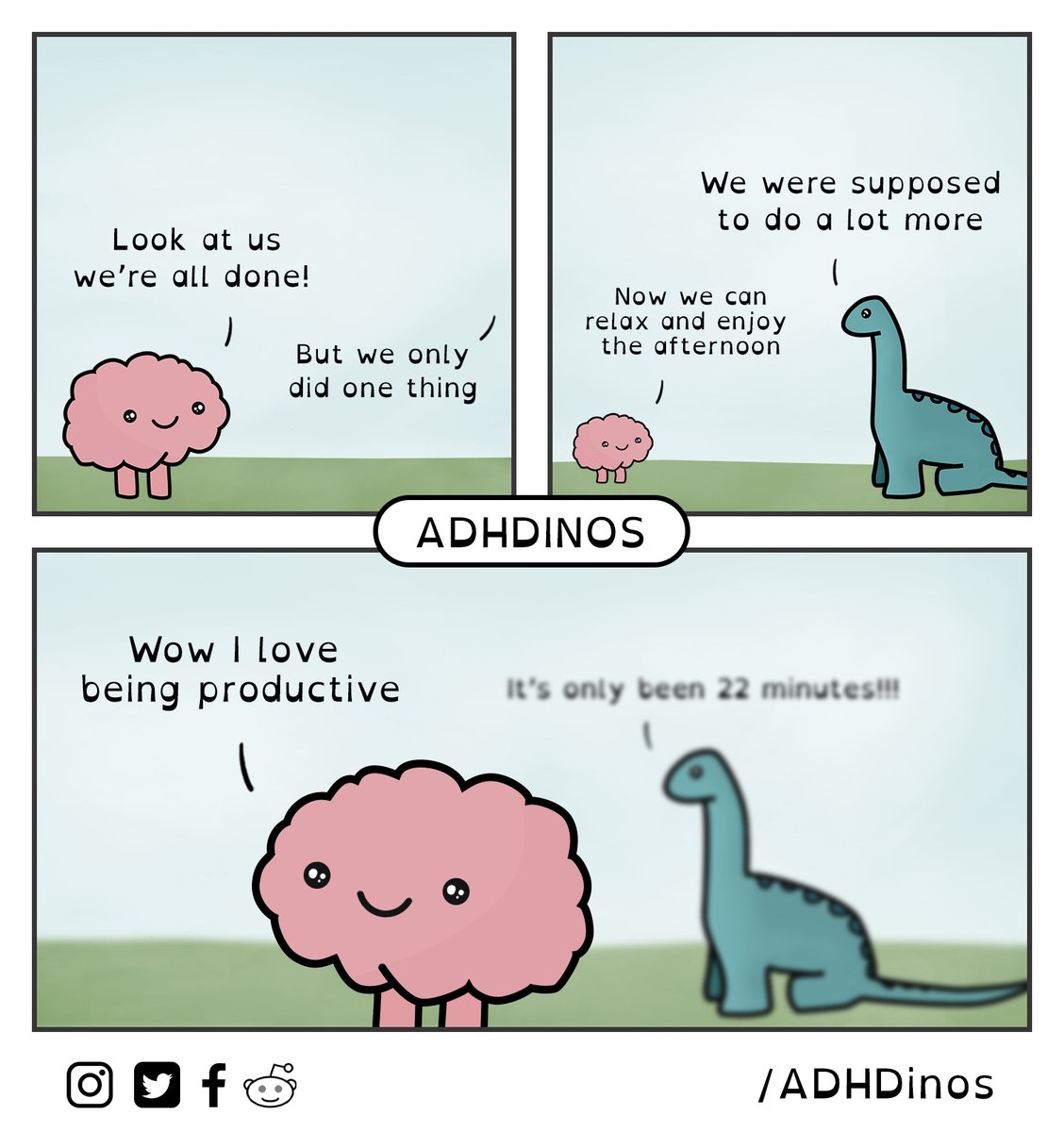 ADHDinos's tweet image. Productivity
