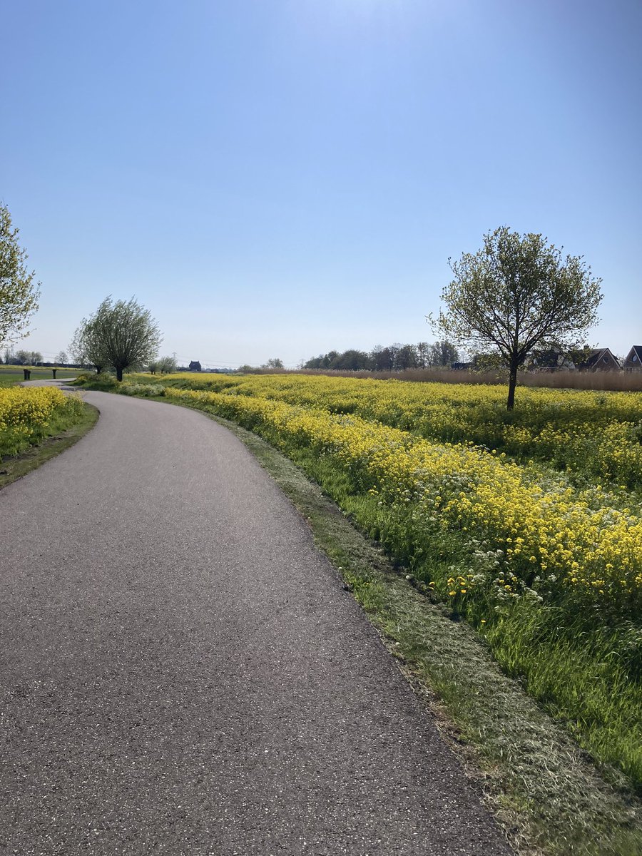 Zondagochtend;  genieten van Rotte en omgeving