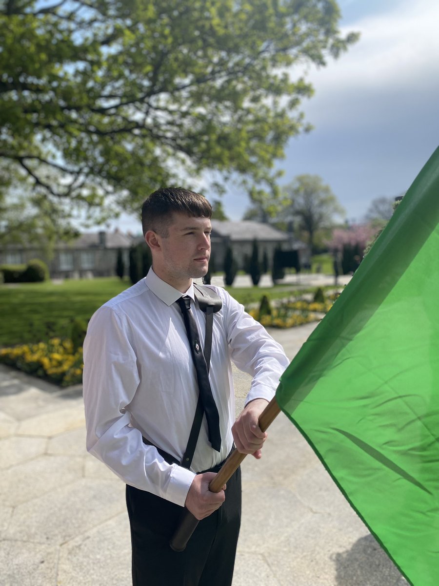 ConnollyYM's tweet image. Some other photos from the CYM’s first annual Easter commemoration. 
#Easter1916 #Easter2022