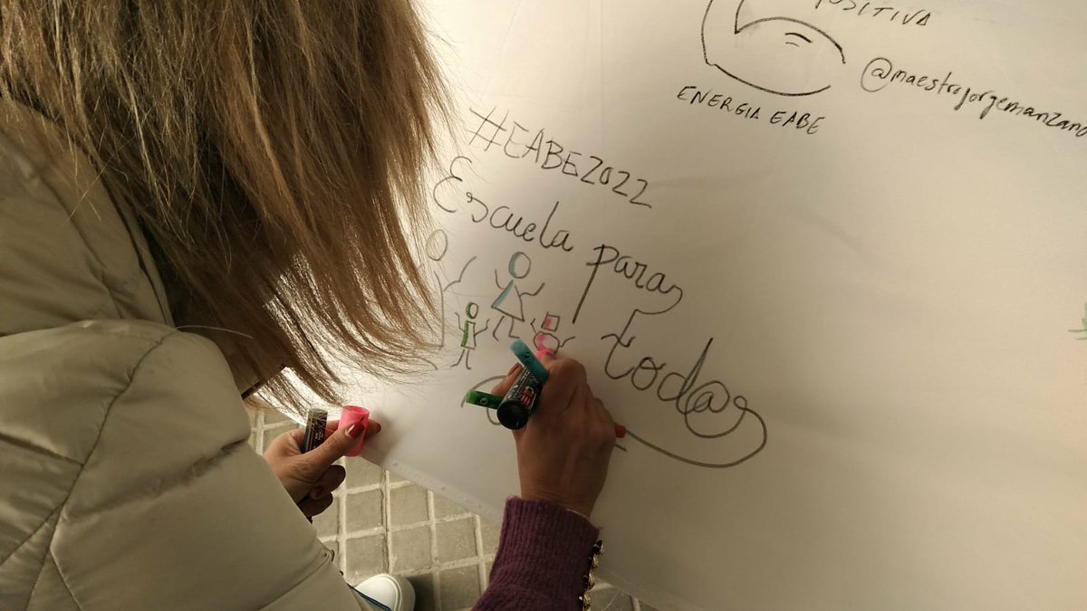 Chelo Gutiérrez💖💡🎓👩🏻💻🌍🌱 (@cheloelt) on Twitter photo Experiencia 1️⃣ <a href="/EABE2020/">EABE2022</a> : Encuentro 👫👬👭 #VisualThinkingLovers💕
<a href="/LolaAlcantara2/">Lola</a> <a href="/iesamurojrin/">JRIN 🇺🇦</a> <a href="/EsMonigot/">MoniGot.es</a> <a href="/jblasgarcia/">Jose Blas García</a> <a href="/AngelesParra82/">Ángeles Parra</a>🫶🫶 En <a href="/EABE2023/">EABE23</a> no pueden faltar <a href="/maric_diaz/">M.Carmen Diaz Garcia</a> <a href="/AngustiasO/">M Angustias Ortega O</a> <a href="/RooFelices/">Roci Felices</a> <a href="/AgoraAbierta/">Clara Cordero</a> @MiriamitaP <a href="/garbinelarralde/">Garbiñe Larralde</a> <a href="/EstrellaTeacher/">Estrella Olivares</a> 🙌🙌 Experiencia 1️⃣ <a href="/EABE2020/">EABE2022</a> : Encuentro 👫👬👭 #VisualThinkingLovers💕
<a href="/LolaAlcantara2/">Lola</a> <a href="/iesamurojrin/">JRIN 🇺🇦</a> <a href="/EsMonigot/">MoniGot.es</a> <a href="/jblasgarcia/">Jose Blas García</a> <a href="/AngelesParra82/">Ángeles Parra</a>🫶🫶 En <a href="/EABE2023/">EABE23</a> no pueden faltar <a href="/maric_diaz/">M.Carmen Diaz Garcia</a> <a href="/AngustiasO/">M Angustias Ortega O</a> <a href="/RooFelices/">Roci Felices</a> <a href="/AgoraAbierta/">Clara Cordero</a> @MiriamitaP <a href="/garbinelarralde/">Garbiñe Larralde</a> <a href="/EstrellaTeacher/">Estrella Olivares</a> 🙌🙌