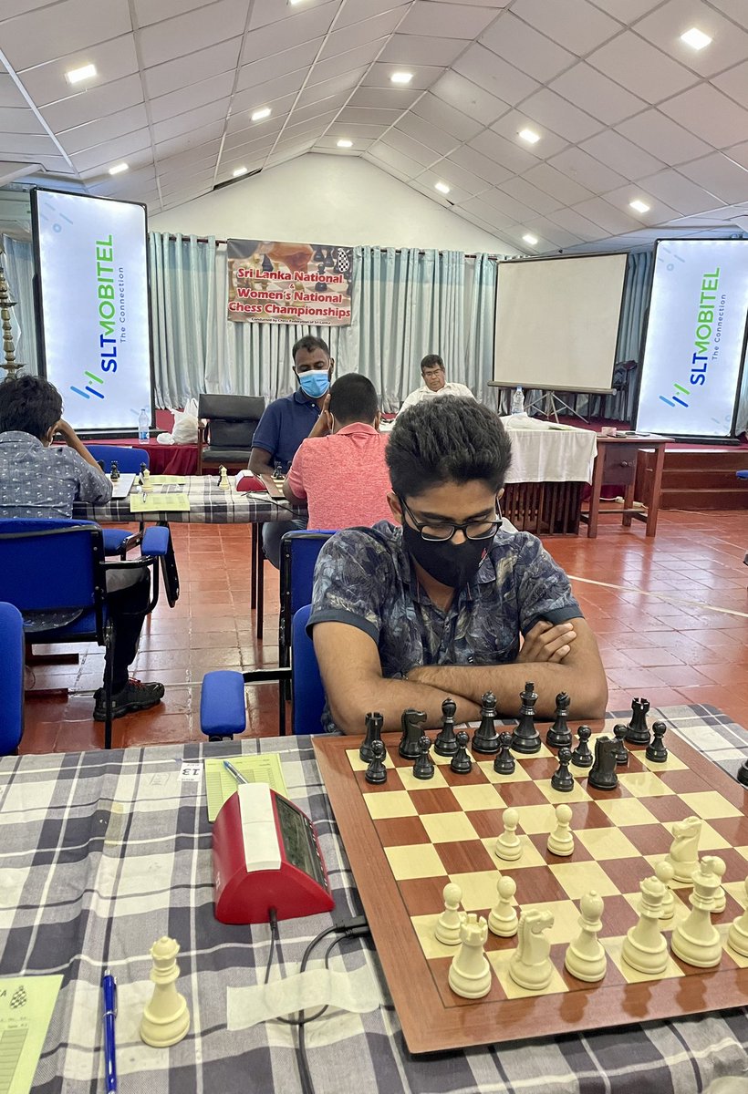 ChessSri's tweet photo. Part 2. Sri Lanka National Chess Championship 2022 is currently in progress for the second day. The event will finish on 01 May. #slchess #SLChessNationals @FIDE_chess @Asianchess @asianchess1 https://t.co/i1gMiJ1ExO