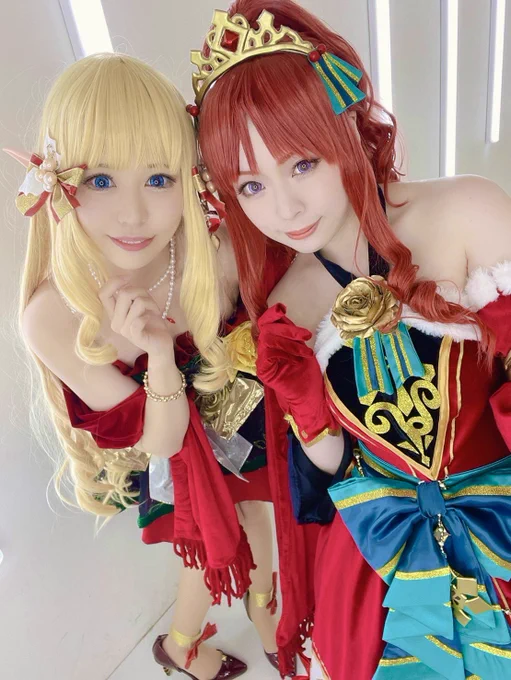 今日は念願のアキサレを……してきました❣️通常とクリスマスの2着〜!! 