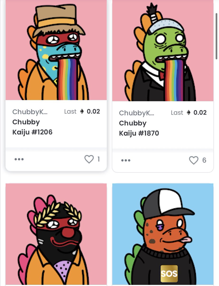 Agreed. @ChubbyKaijuDAO is one of my favorite tokenomics based projects. Geniuses behind it 100%

#nfts #NFTCollection #Metaverse