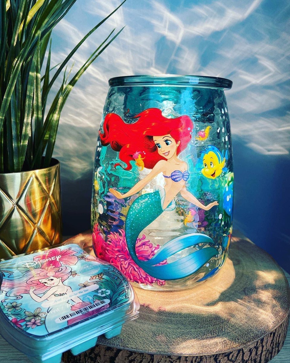 GScents_Kim's tweet photo. Honestly, I’m so in love with this warmer 😍 The way is surface is rippled so it reflects light to look like you are under the sea. It’s just stunning!

Check out this and the rest of the collection on my website: https://t.co/KhuK8AvytH

#Disney #TheLittleMermaid #HomeFragrance https://t.co/vHc3tDAEuL