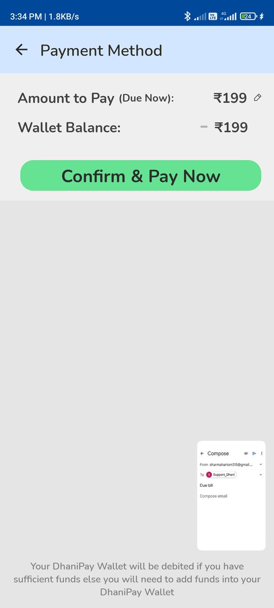 phgharry's tweet photo. @dhanicares U clred all bill aftr 3 months nd now also add 2 months fee, If you had solvd my problm 3 months ago, I would have stopped my srvce, and I told you too and now aftr all that i am paying this bill you can see problm in pictures,i m vry disturbed nd disappointed close my dhani a/c https://t.co/bowMvz5zqo