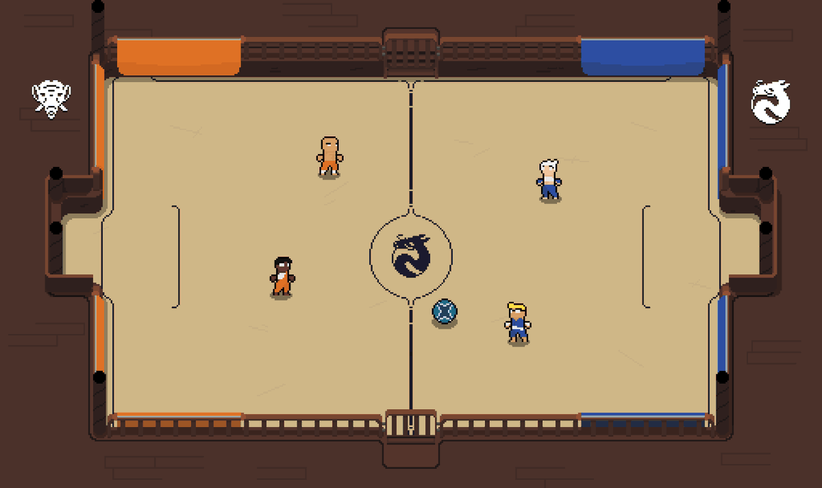 HeartfireGames's tweet photo. Kojum: Combat Ball is a football and martial arts mashup. Use your moves to score the perfect goal, and if your opponents get in the way, beat them down.

Coming Soon. https://t.co/q7mlousb3g