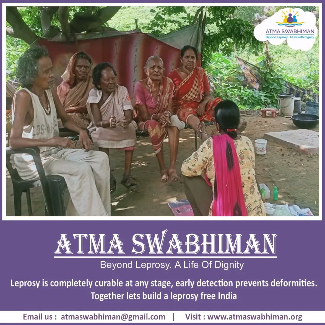 bharat_glad's tweet photo. We All  |  Sanjha Fellow.

'Atma Swabhiman' is an organization since 2009 whose works mainly addresses on the continuing challenges of leprosy. The organization works with  group of persons affected by Leprosy in more than 50+ colonies in Jharkhand. https://t.co/5yfVJTTOZ1