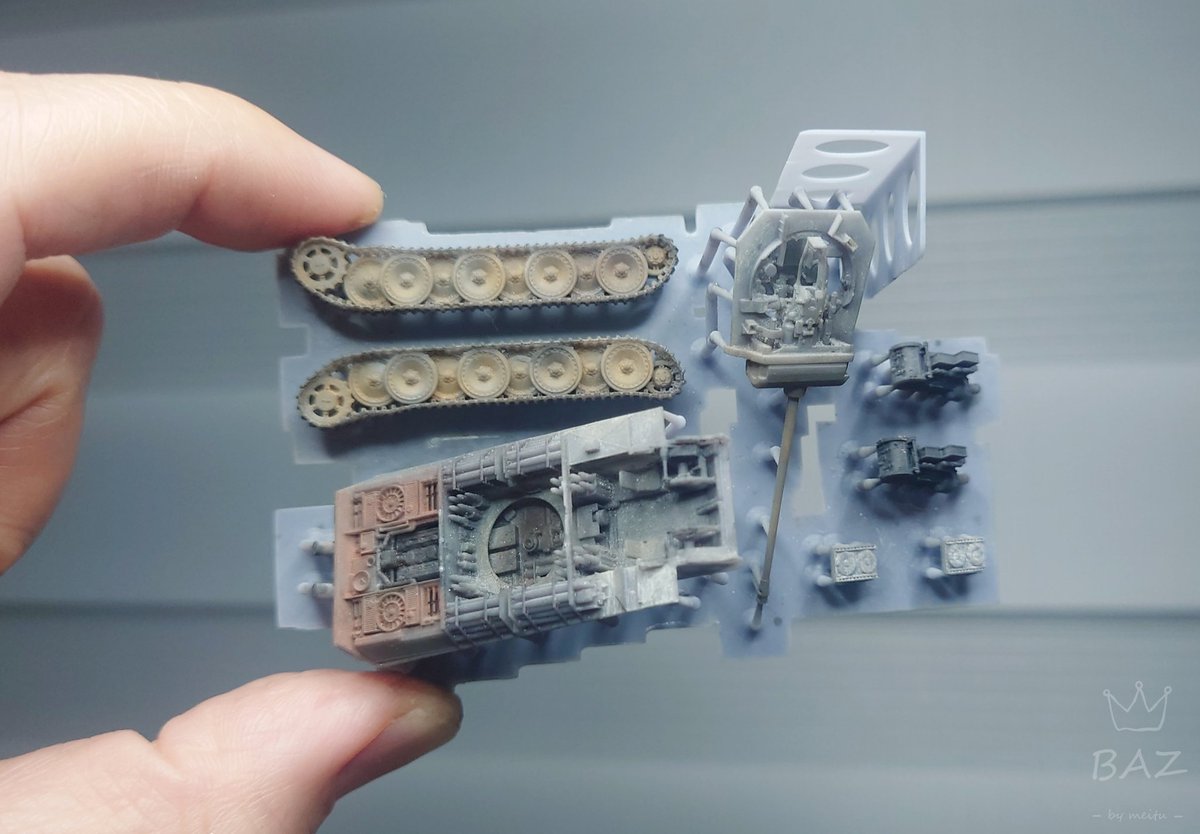 bbaazz0226's tweet image. 另一個優雅的套件！準備製作(. ❛ ᴗ ❛.)
（薄粉彩上色）

#144スケモ 
#PantherG
#Full_Interior_Kit