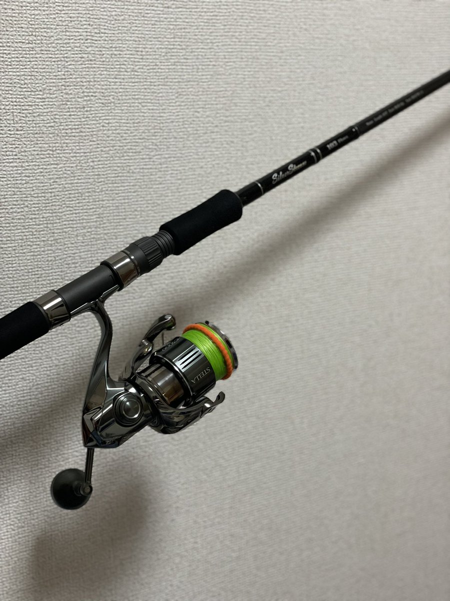 shun_8950's tweet photo. 新たなる相棒。

#リップルフィッシャーシルバーストリーム
#22ステラ https://t.co/UMbEPGyP3p