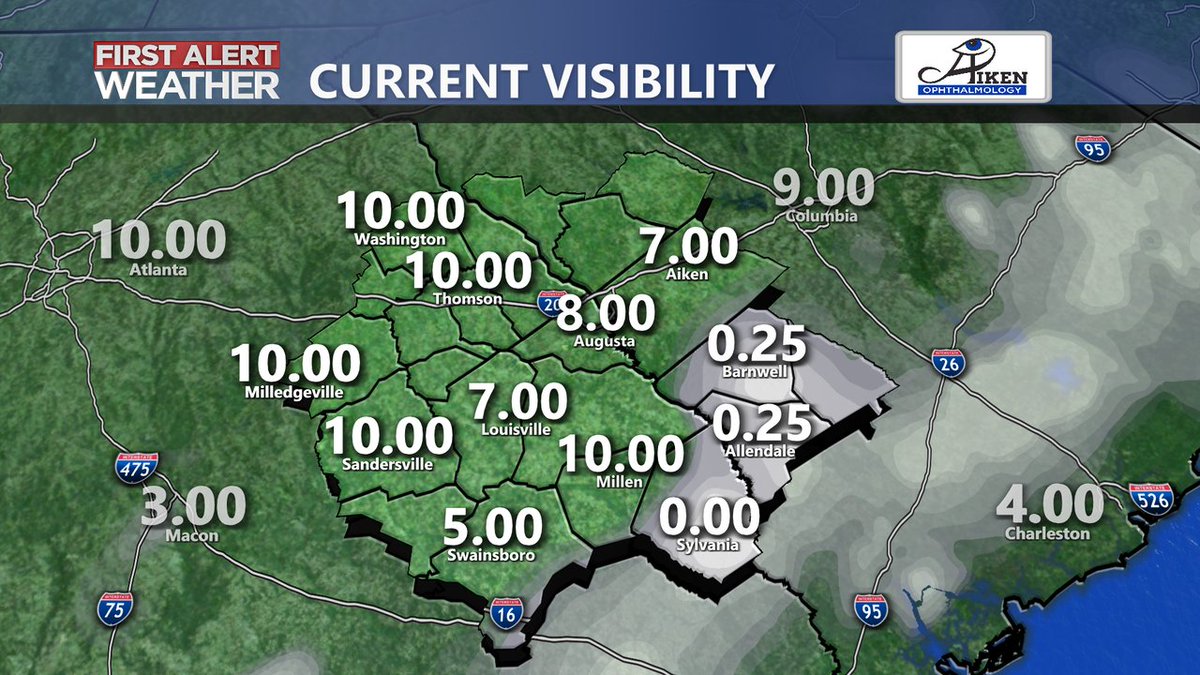 Patchy dense fog will burn off by  9 a.m. making way for another beautiful, warm day in the CSRA with highs soaring into the middle 80s.  How will you enjoy the great weather?