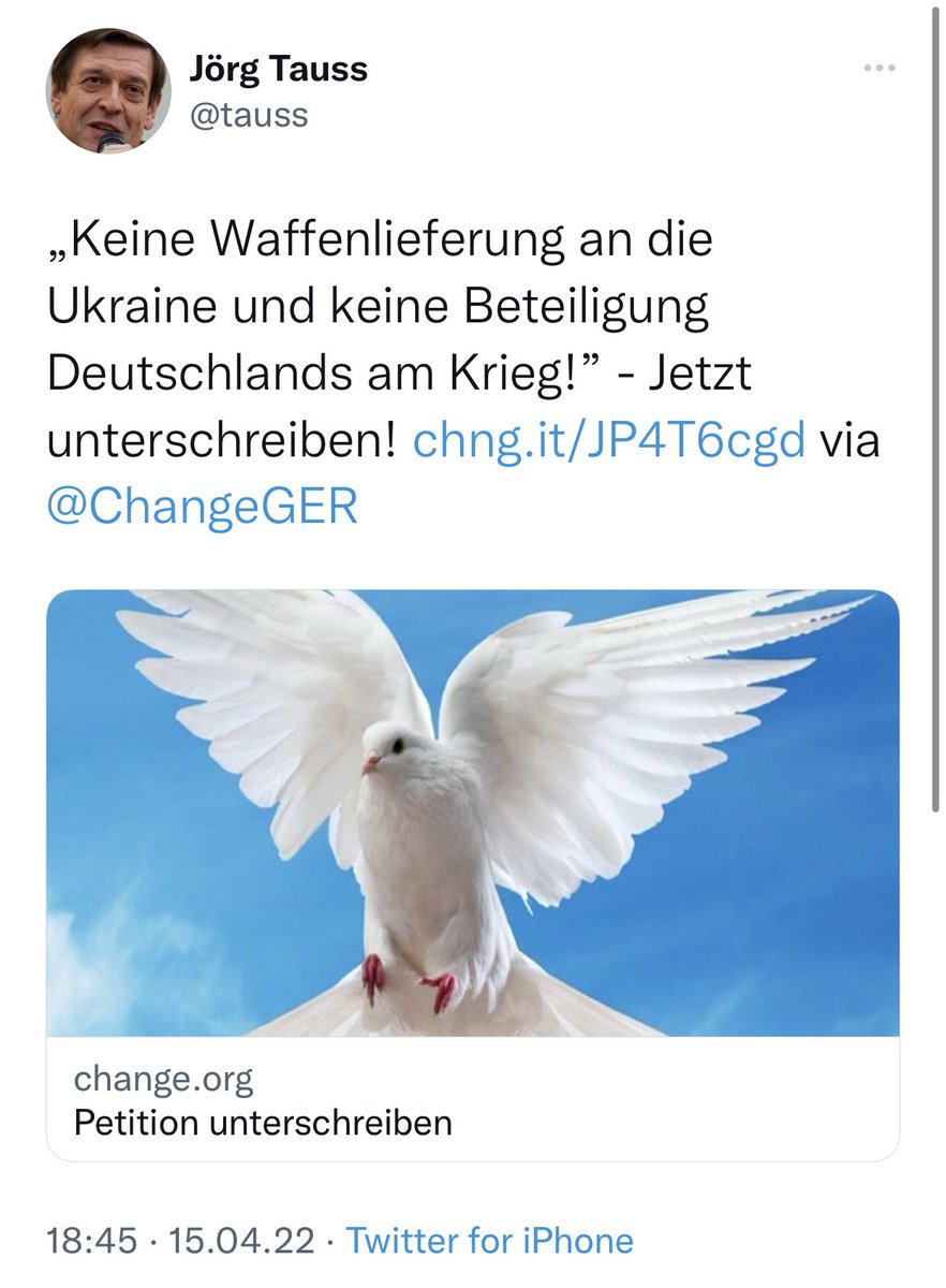 gtorges's tweet photo. Widerlich. Und der war mal Pirat. 🤮
#Tauss #Putin #Ukraine #Kriegsverbrecher
#SlavaUkrayini https://t.co/KnNoZ6k3Fu