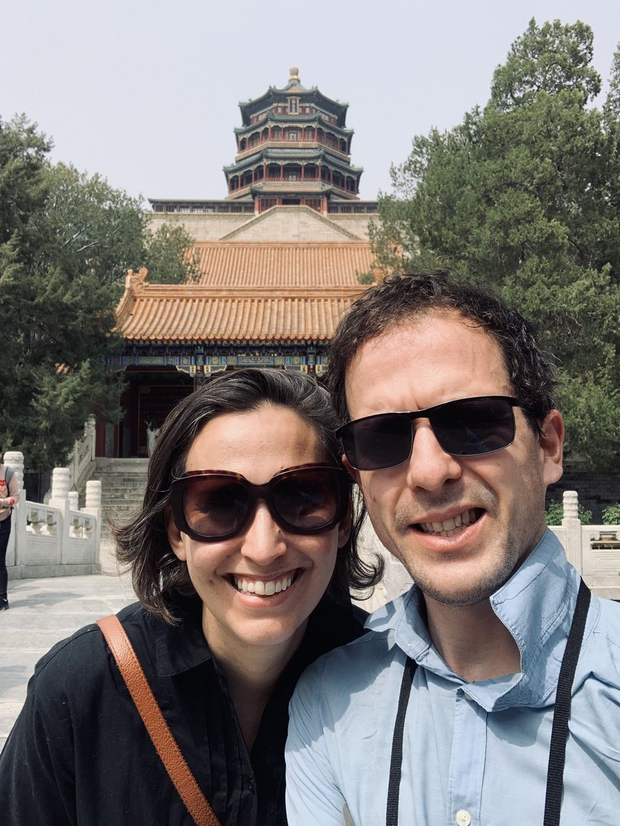 TomBurnBeijing's tweet photo. Date day! Feel lucky to be out together enjoying a beautiful spring day in such a place. Making sure I show more respect than my countrymen when they came in 1860… https://t.co/mSD7mJzjx2