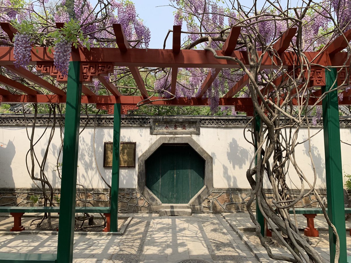TomBurnBeijing's tweet photo. Date day! Feel lucky to be out together enjoying a beautiful spring day in such a place. Making sure I show more respect than my countrymen when they came in 1860… https://t.co/mSD7mJzjx2