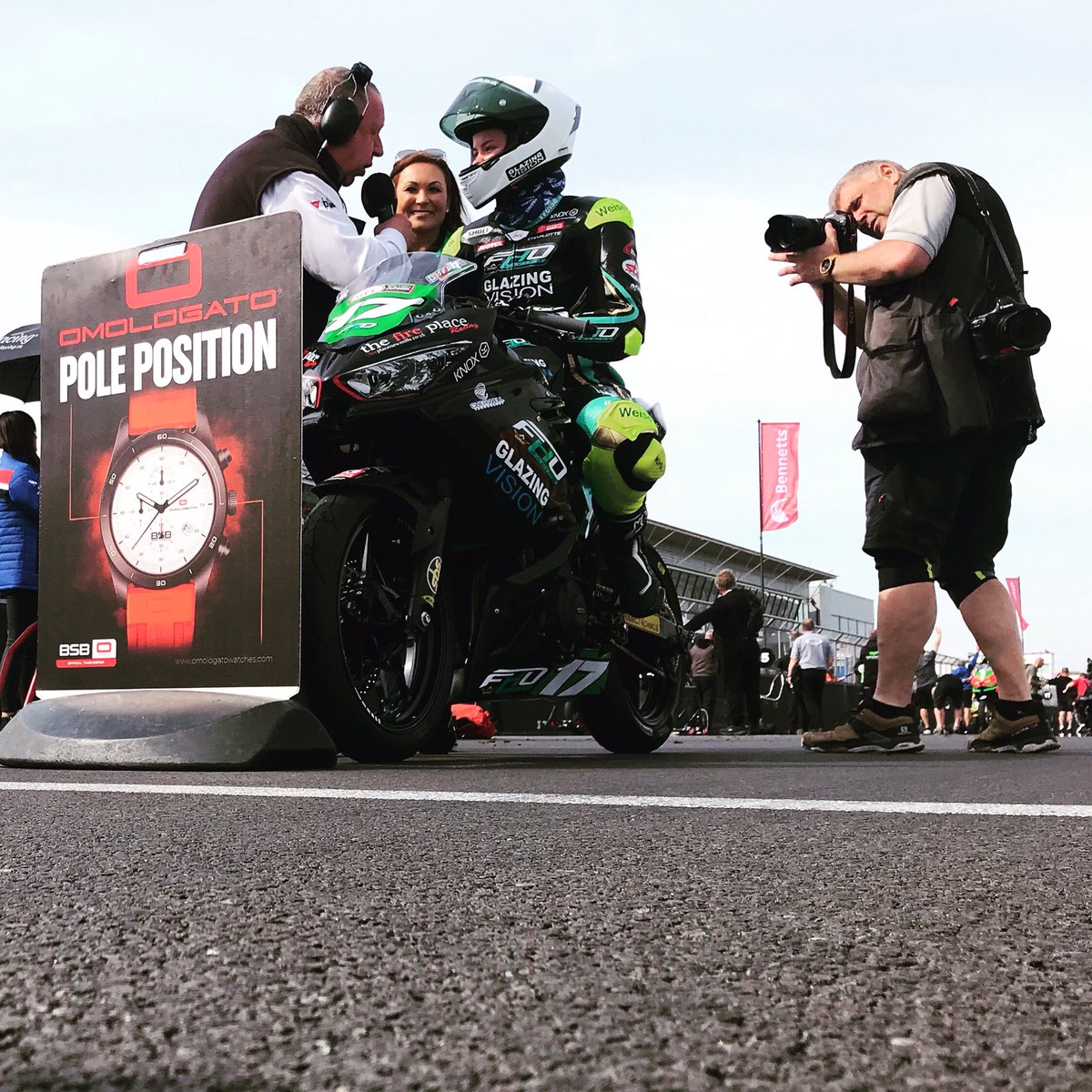 A week ago we witnessed history when <a href="/CAM_Racing17/">CharlotteMarcuzzo#17</a> started the Junior Supersport race from pole at <a href="/SilverstoneUK/">Silverstone</a> - relive the moment and hear from Charlotte and Faye in our latest video:
bit.ly/FHORacingCharl…