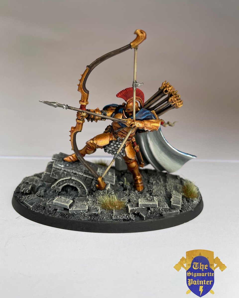 danielvdent's tweet photo. Finally the #KnightJudicator for my #StormcastEternals of the #HammersofSigmar in the #AgeofSigmar is finished (more pictures on Insta / FB).
Enjoy your weekend👍🏻!
@WarComTeam #Warmongers #WarhammerCommunity #PaintingWarhammer #Warhammer #WarhammerAgeofSigmar https://t.co/qOLF1YGwDv