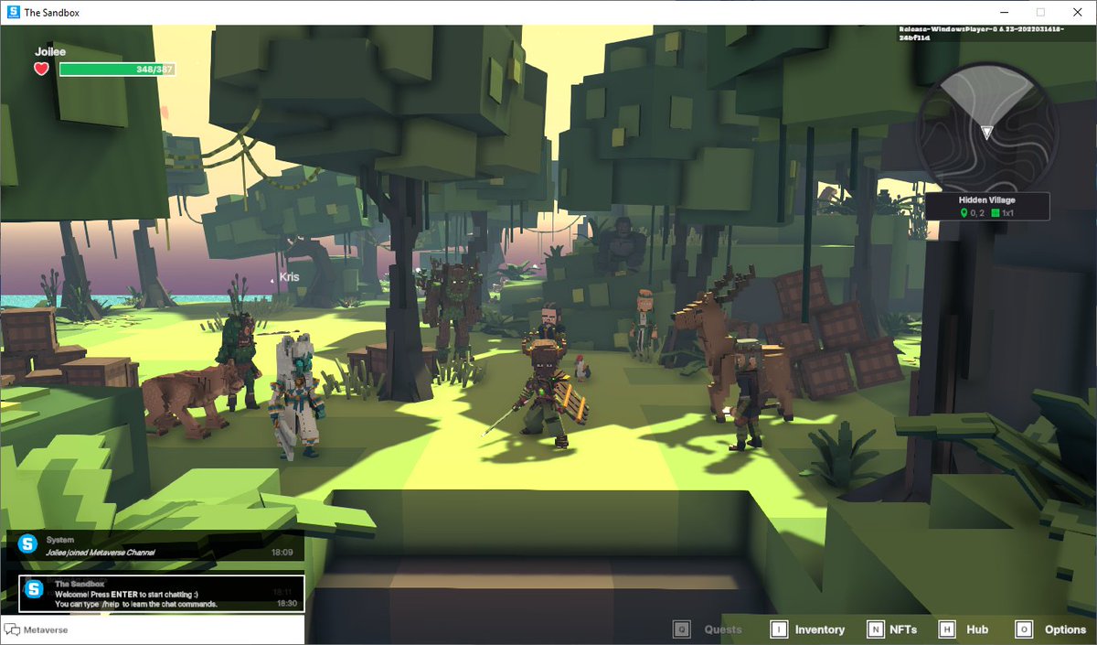 kaimook's tweet photo. @TheSandboxGame yeah! 🥳 https://t.co/KLd0XA0y1W