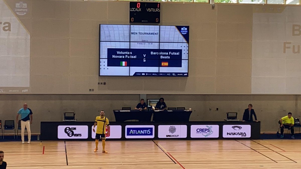 Felicitar al Barcelona Futsal Beats, masculino y femenino por su participación en la FEF Champions League <a href="/futsalfranceamf/">AFF</a> gracias por todo . #Futsal
