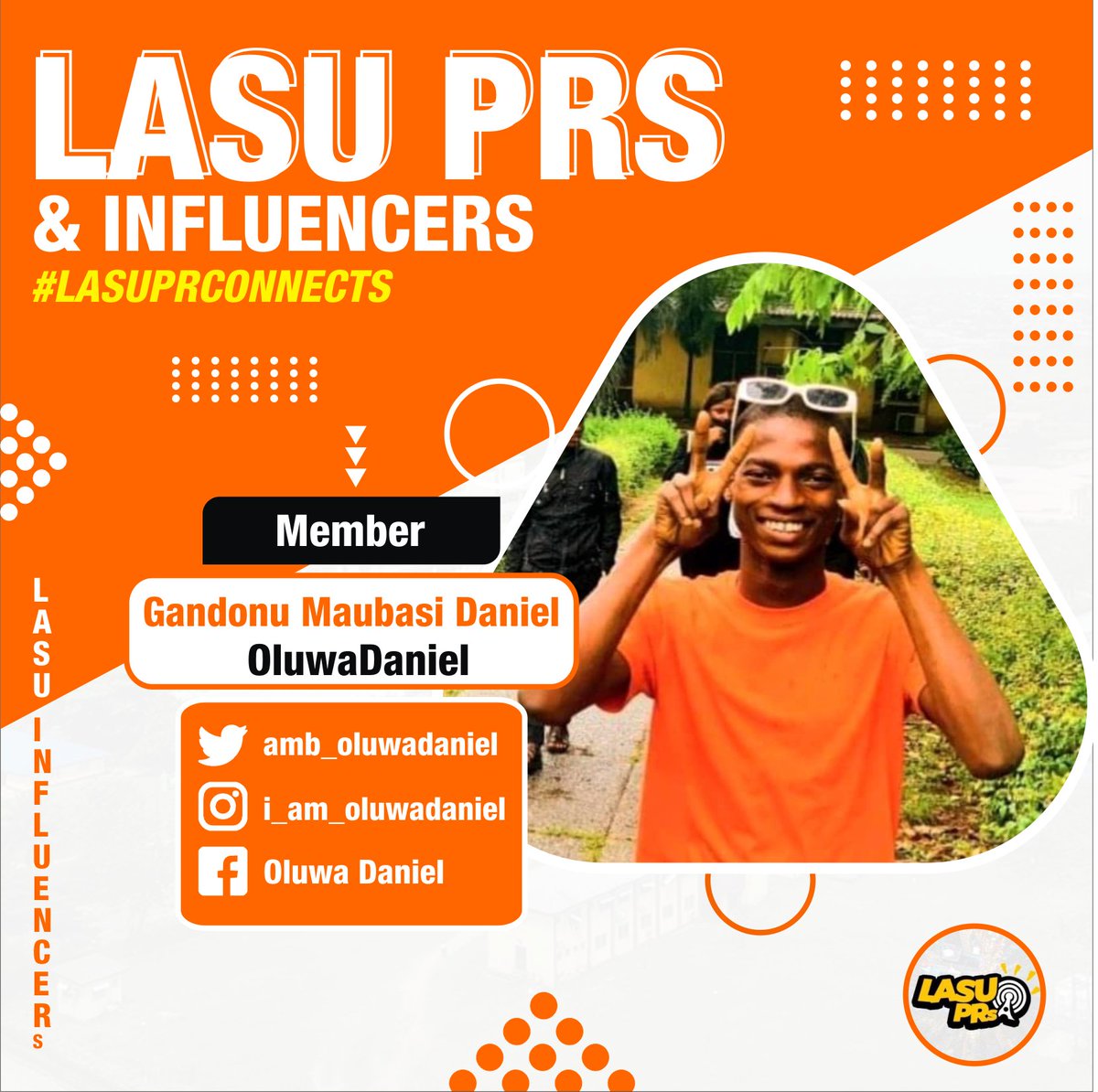 Lasu_PR's tweet photo. MEET THE INFLUENCERS! π₯
@tumiseanjorin
@thiis_tomi
@yinkaofficial
@Amb_OluwaDaniel
#lasupr #lasuprandinfluencers https://t.co/ztBeD33ubm