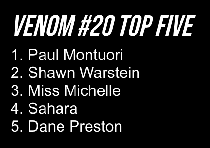 #TheSerotoninList #VENOM20

A return to the Serotonin list ahead of #TheThrillAndTheAgony

<a href="/PaulMontuori/">Paulie Riggs</a> <a href="/Shawn_Warstein/">Shawn Warstein</a> <a href="/thtbtchmichelle/">Michelle 👑 Riggs</a> <a href="/TheREELSahara/">Sahara Duke</a> @FYADanePreston 

<a href="/FIGHTNYC_/">FIGHT!</a>