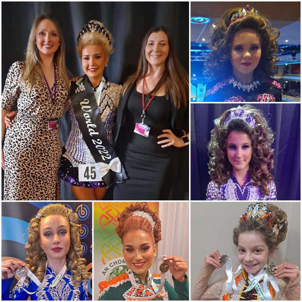 MaryDrakeSchool's tweet photo. 🌍 Only a week since we got back from the World Championships in Killarney with these six gorgeous girls and they have all already been back to all classes with a bang, working on next year's dances. 2023... bring it on! 💪🏻💚💜 https://t.co/3x3qYDAhCw
