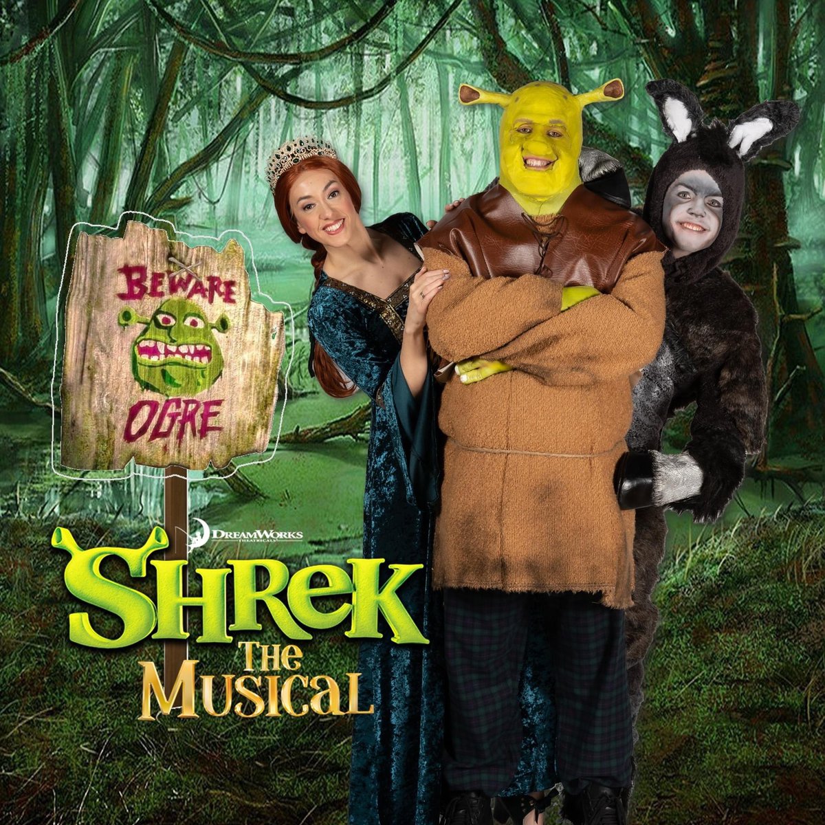 ⚠️ KEEP OUT OF SHREK'S SWAMP! ⚠️ just kidding.  From 4- 11 June he's letting in all fairytale creatures: elves, rabbits, witches, puppets, wolves, mice &amp; pigs.  So,if you're lucky enough to fall into one of these categories, you're in! Book at seaty.co.uk/qbmts-shrek 
<a href="/BHillCivic/">The Civic - Brierley Hill</a>