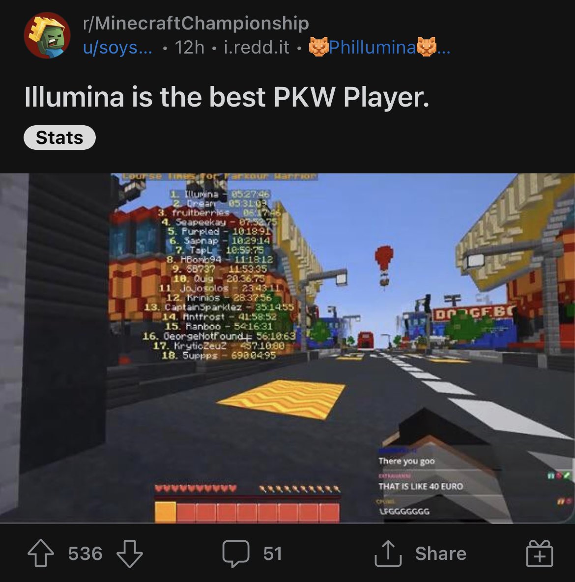 redditdream's tweet photo. Dream replied on Reddit! https://t.co/wsKEW1kWMO