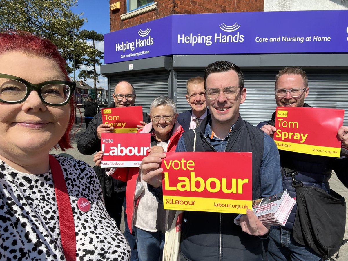 JoannaWestUK's tweet photo. Another excellent session in Alvaston this morning, and another team out in Boulton too!

🗳 Vote Labour 5 May!! #TimeForTom! https://t.co/puuYdYiP6G
